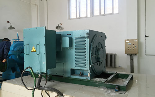 江海某水电站工程主水泵使用我公司高压电机