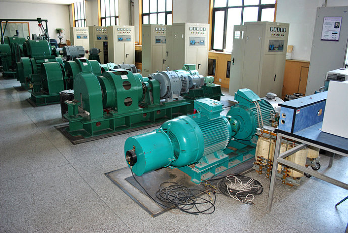江海某热电厂使用我厂的YKK高压电机提供动力